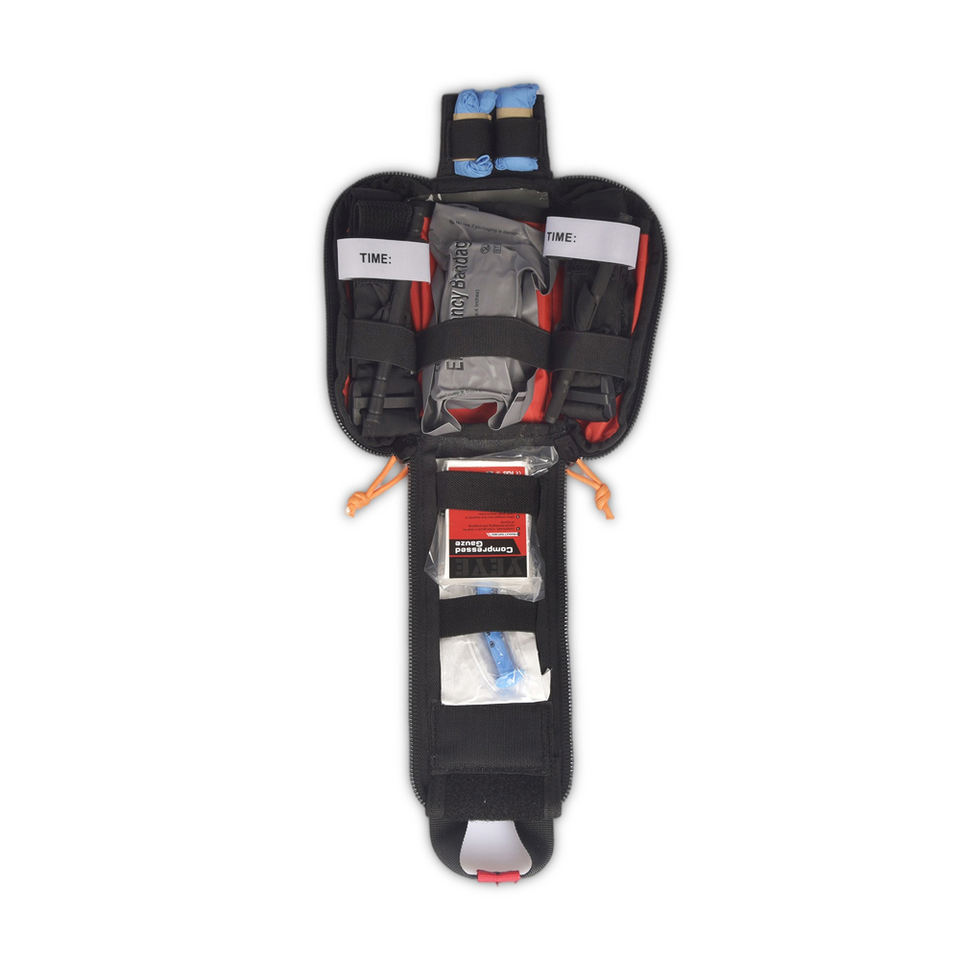 Quick Release IFAK Kit First Aid Refill Military botiquin gunshot Custom Military Trauma First Aid Kit