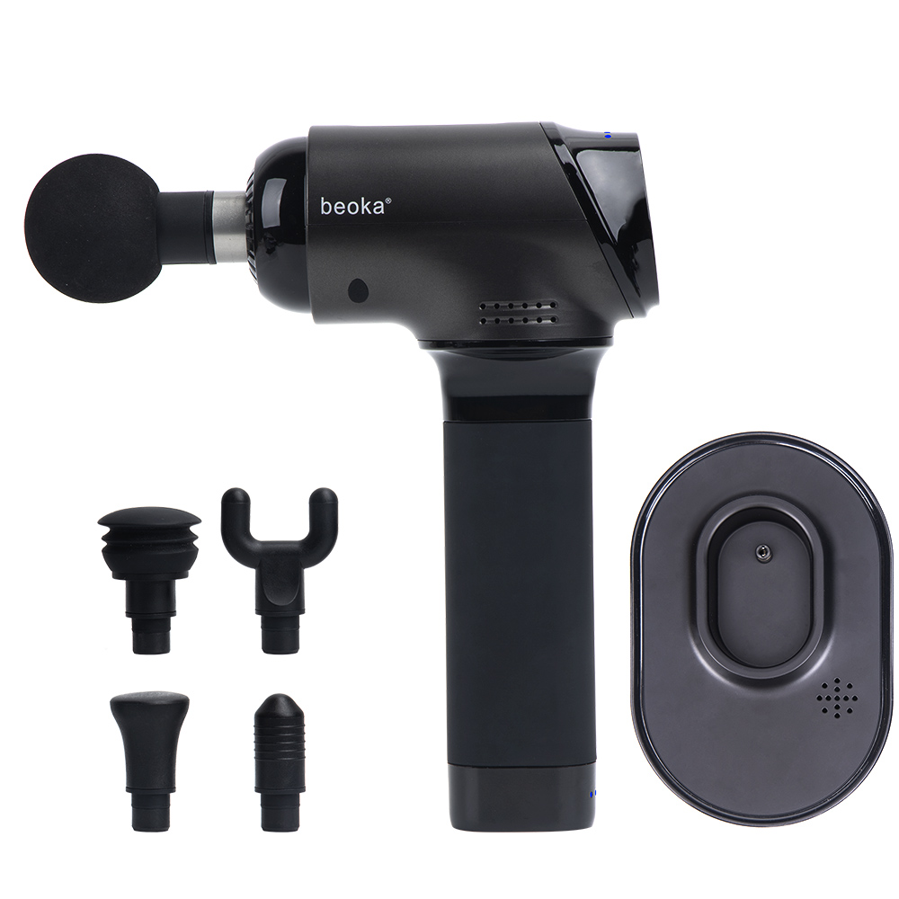 Hand held fascia gun Beoka massage gun deep muscle massage