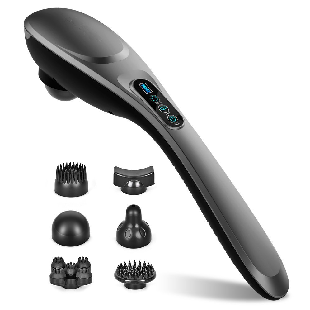 Massage equipment cordless infrared handy massager electric vibration hand held body massager LY-651A