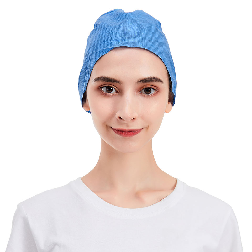 cap nurse Hubei haixin disposable cap disposable surgical caps medical suppliers CE ISO13485