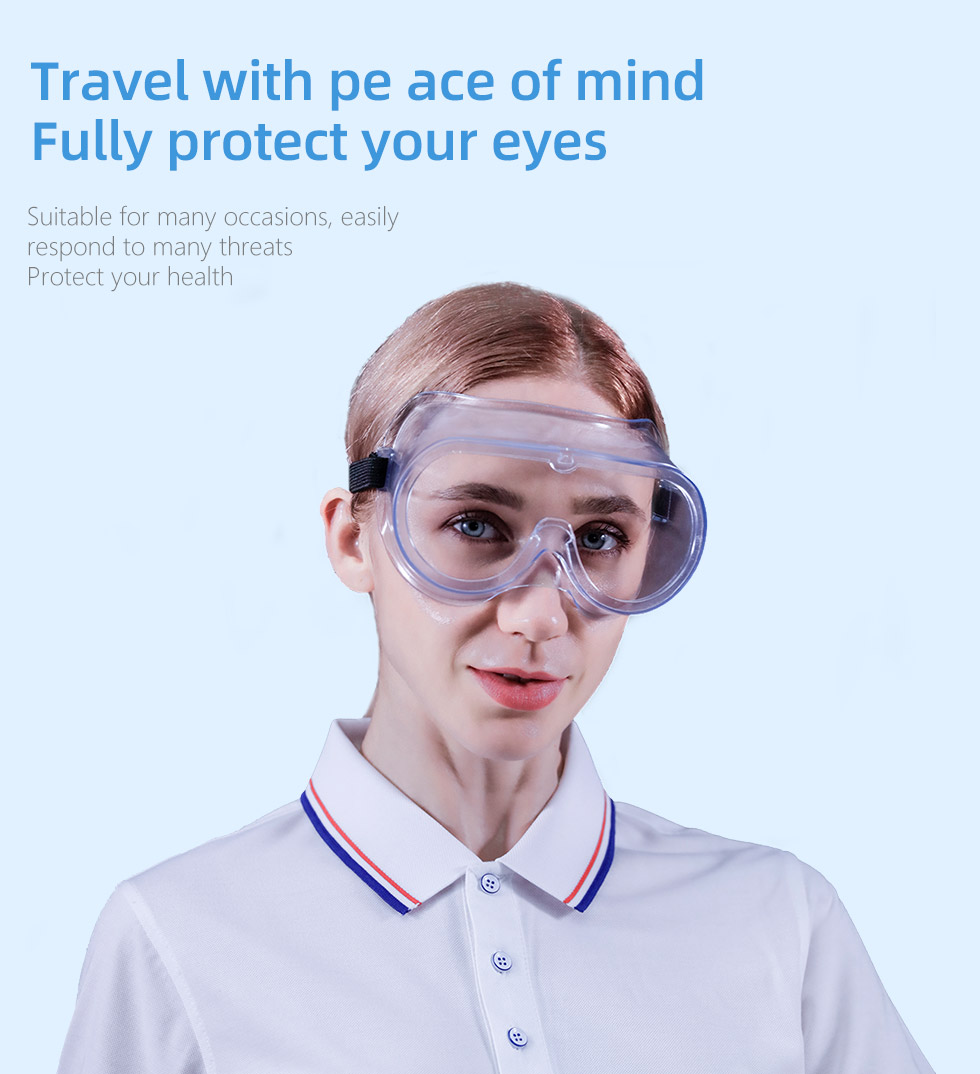 High Quality Safety Glasses Eye Protection Goggle Anti Fog Medical Protective Goggles