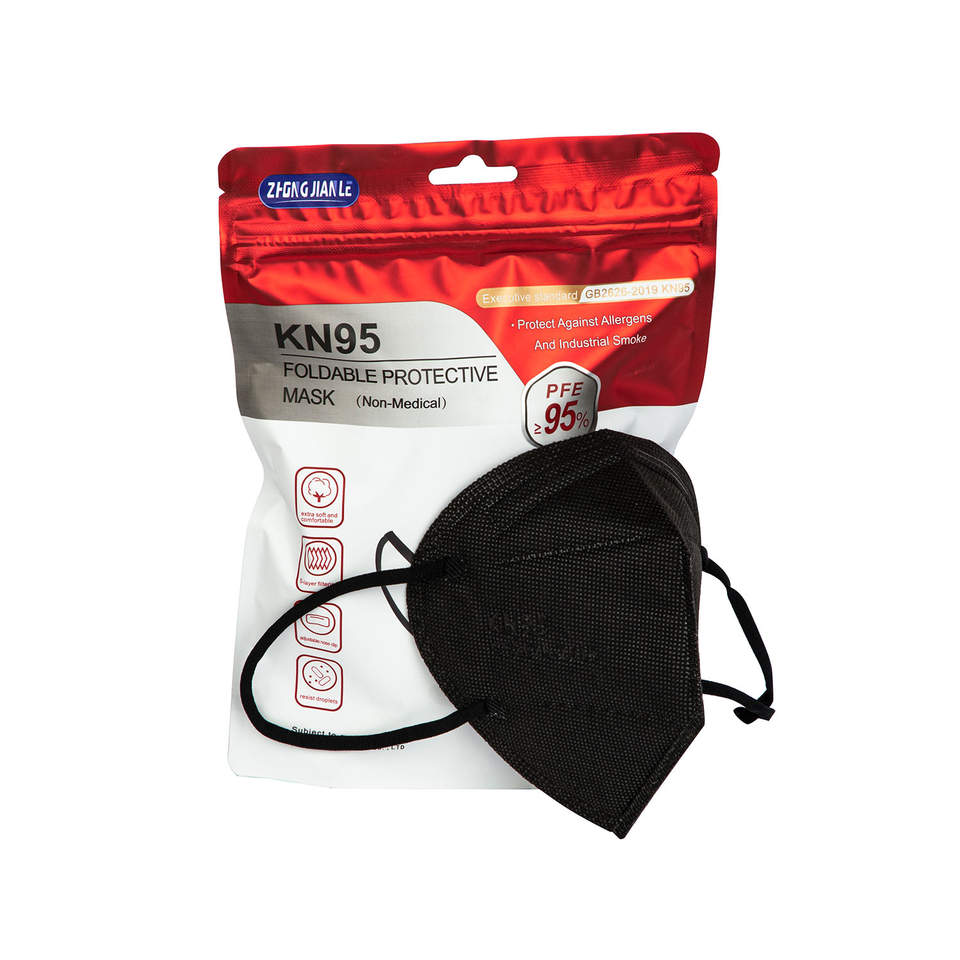 ZHONGJIANLE Disposable kn95mask Mascarillasl Facial Black KN 95 mask KN95 n95mask 1860 mask Face Maskss face