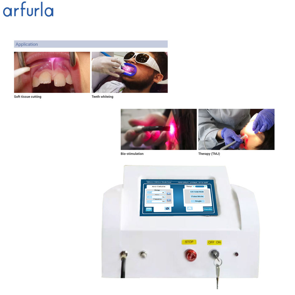 Arfurla 980nm 1470nm surgical laser dentistry dental laser device
