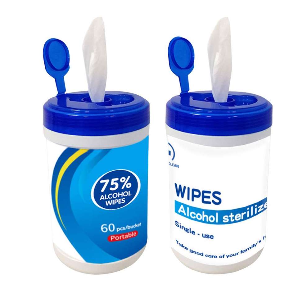 75% Alcohol Disinfecting Wipes Disposables Multi-function Disinfectant Wipes