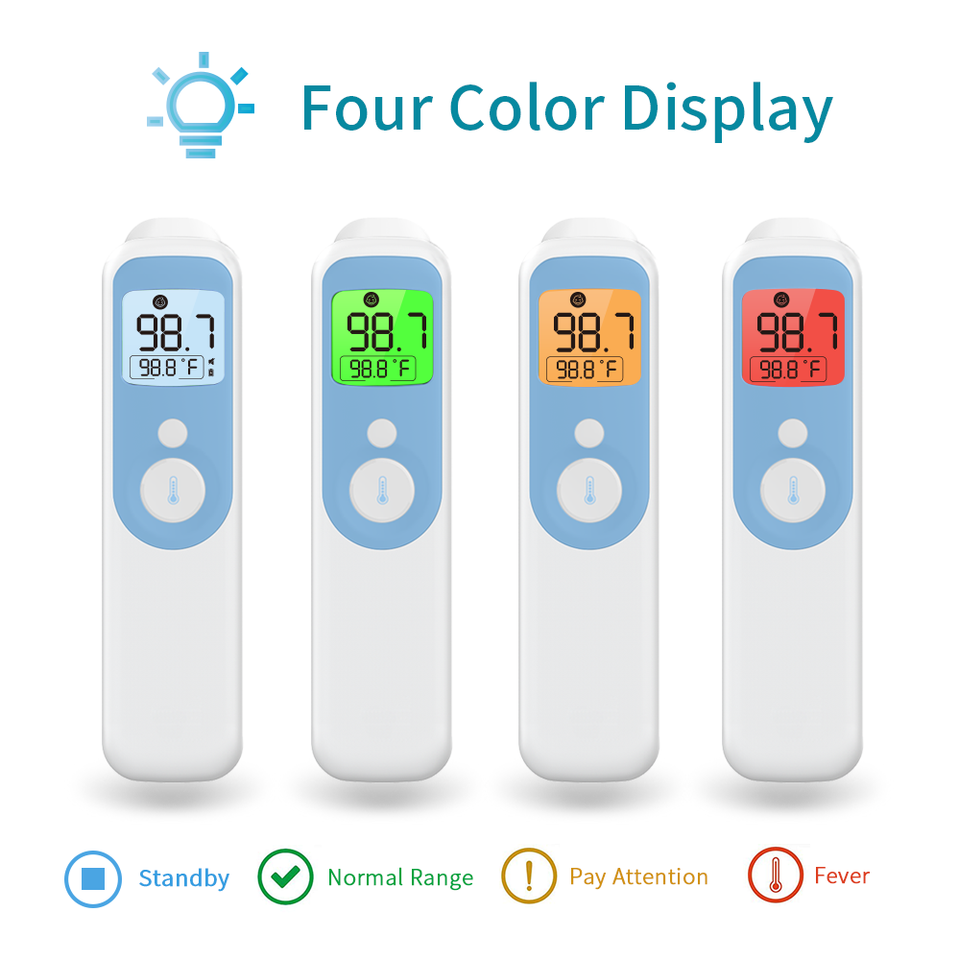 Electronic Digital Smart Thermometer Termometro Infrarojo Digital Ear Thermometer Baby Infrared Thermometer Forehead Termometro