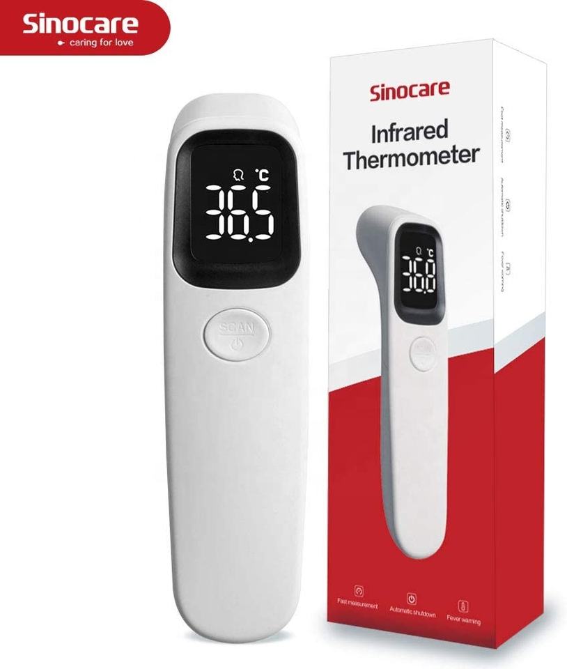 Sinocare Infrared Forehead Thermometer Digital LCD Body Thermometer for Baby Kids Adults