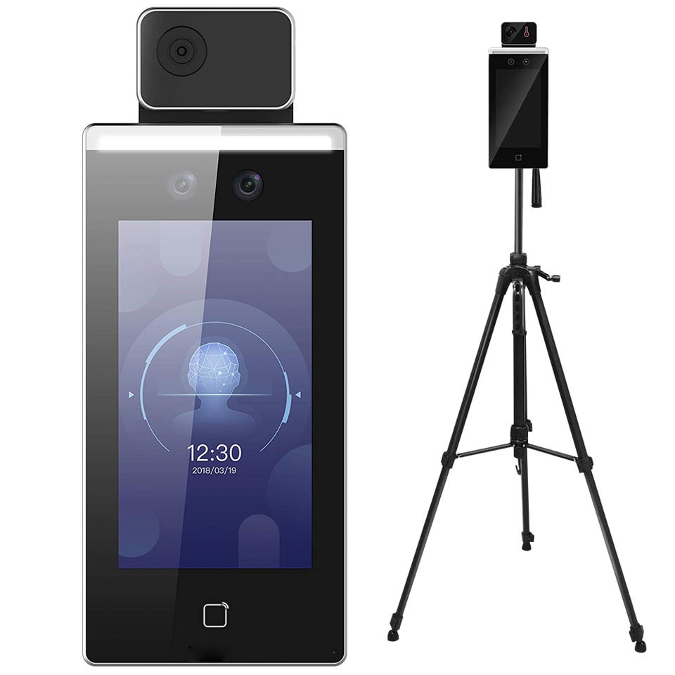 Hik Human Body Face Recognition Access Control Temperature Monitoring System Thermal Security Camera Thermodetector