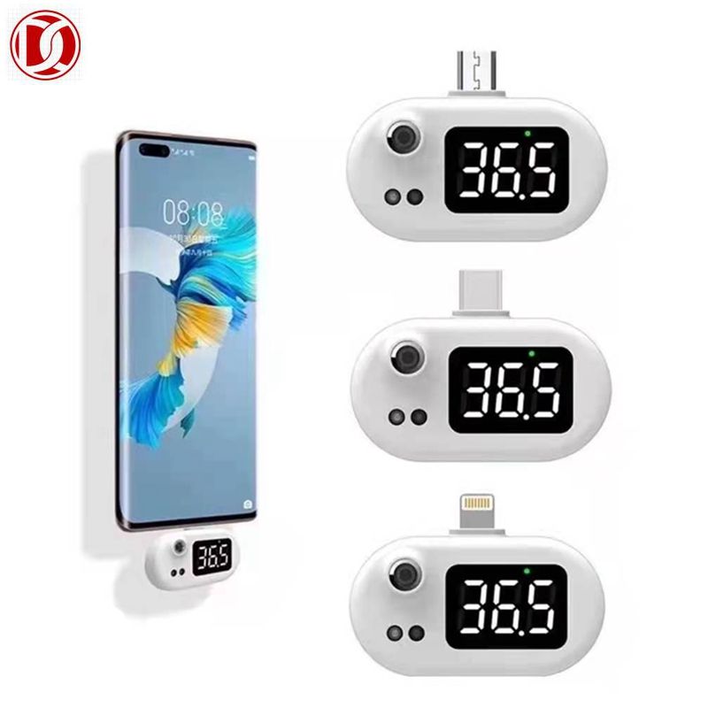 Mini Pocket Cell Phone Digital Electronic Thermal Meter thermometers thermometer Factory wholesale low price Thermodetector K8