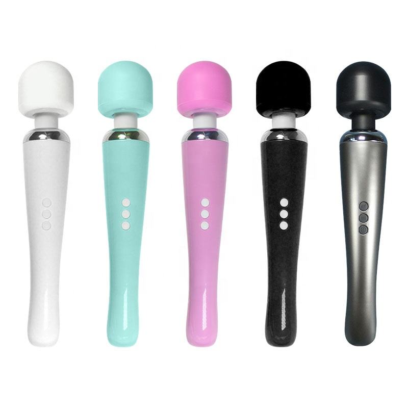 Cordless electric full body massager, electronic personal hand held massage vibrator