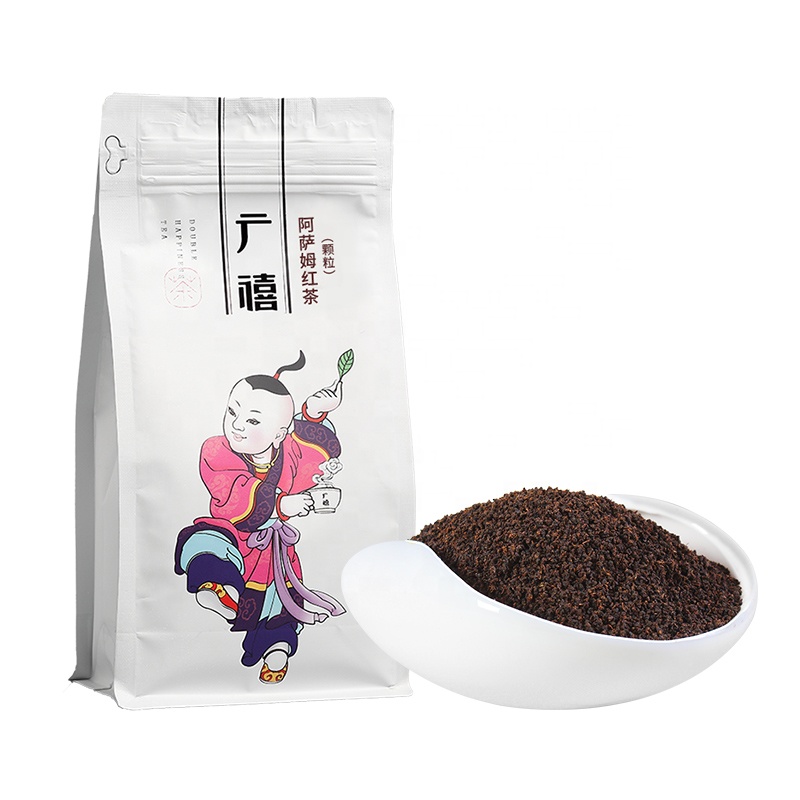 500g India Assam Flavor CTC Black Tea Broken Tea for Bubble Tea