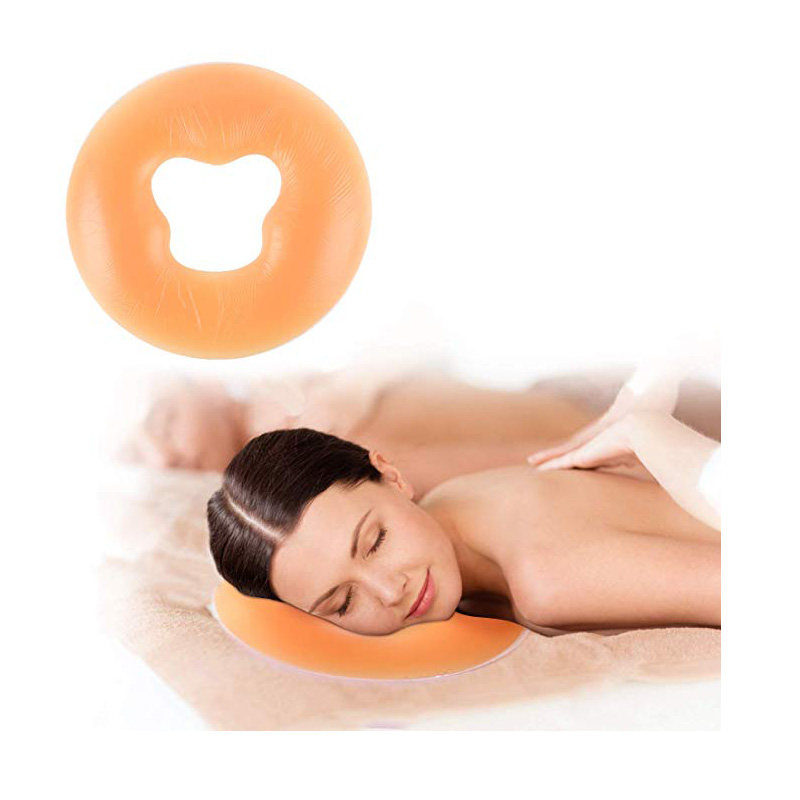 Free Design Silicone Face Massage Pillow, Body Relax Massage Face Spa Beauty Salon Care Cushion