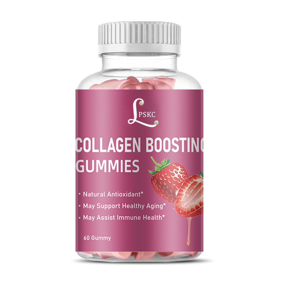 Collagen Gummies Beauty Skin Care Hyaluronic Acid Vitamin C Collagen Gummies