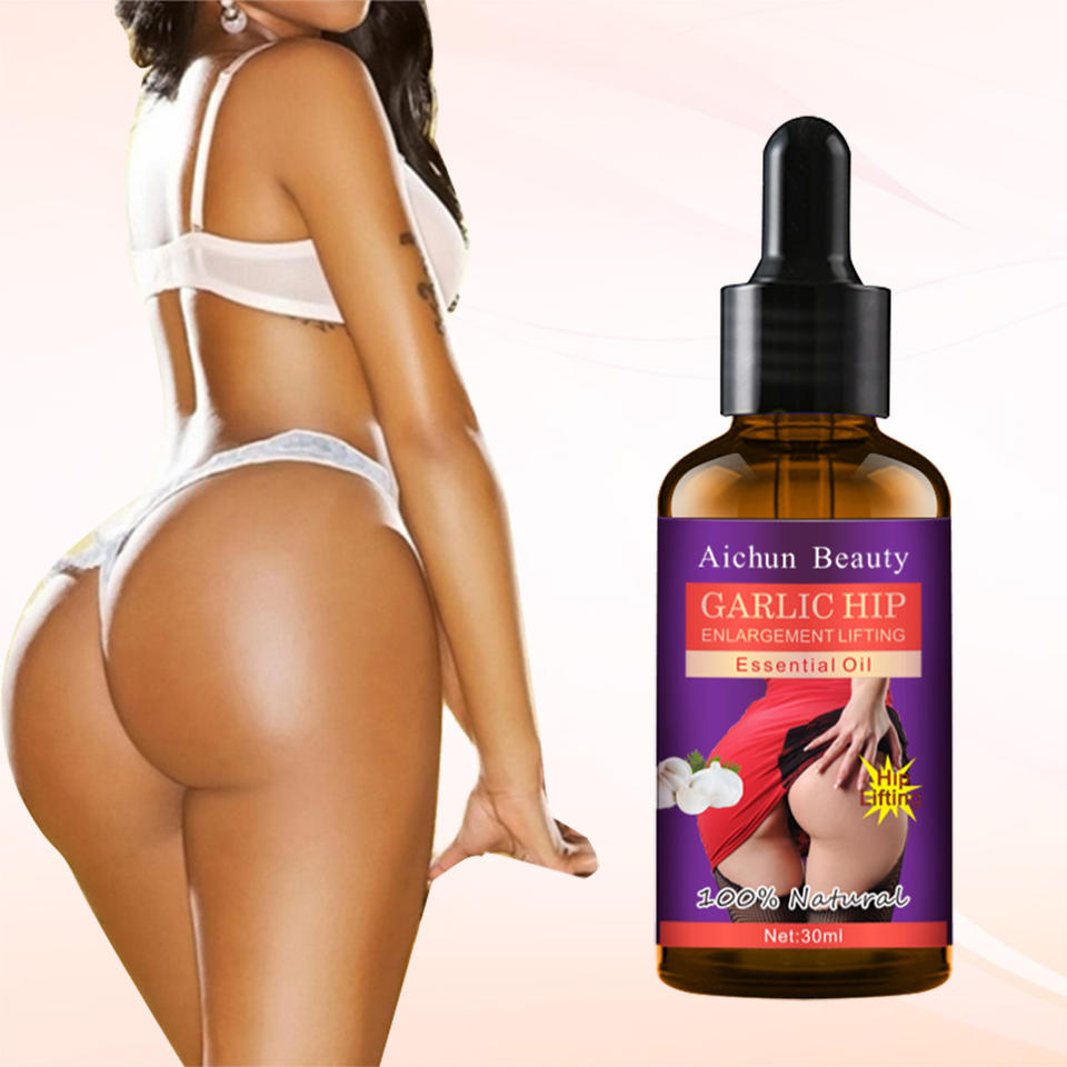 Garlic Essence Butt Lift Oil Sexy Buttocks Enhancement Lift Buttocks Enlargement Massage Oil For Woman
