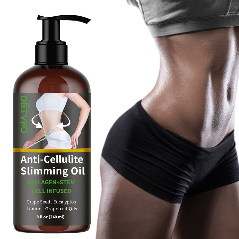 Wholesale Print Logo Slimming Body Fat Burning Cellulite Essential Oil
