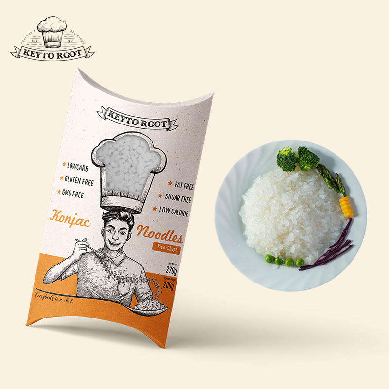 Fat Free Healthy Natural Diet Food Organic Konjac Rice Weight Loss Konjac Shirataki Rice