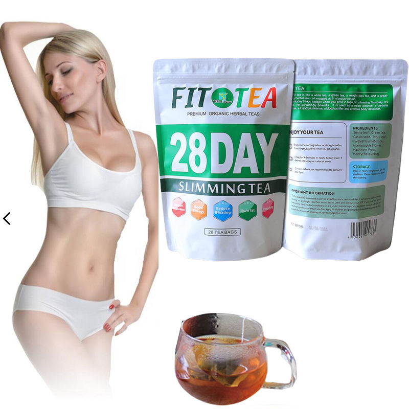 100% Herbal Private Label 14 and 28 Day Detox Slimming Tea Help Body Weight Loss
