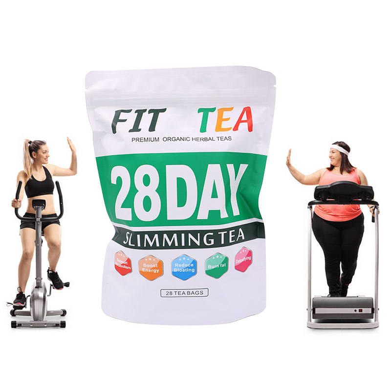 Slim tea flat tummy Private Label Organic Nature Herbal 28 Days Detox Flat Weight loss slim tea