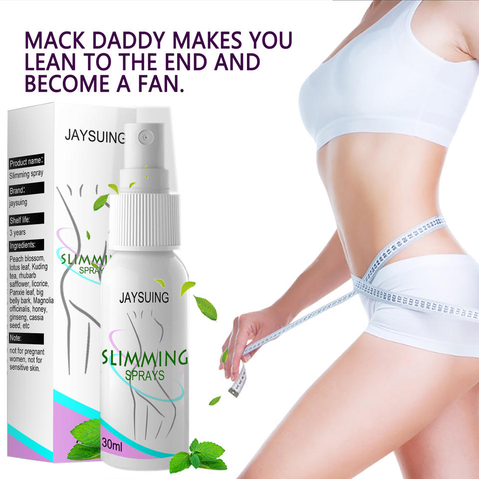 OEM Body Slimming Heat Spray 30ml Fast Body Fat Burning Weight Loss Slimming Spray Burn Fat Weight Loss for women and men