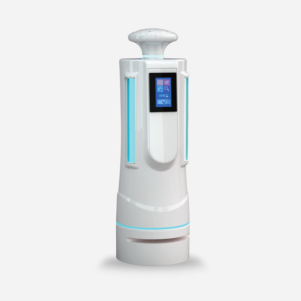 FYK3 intelligent disinfecting robot with ultrasonic nanoscale with UVC and plasma sterilization hepa filter