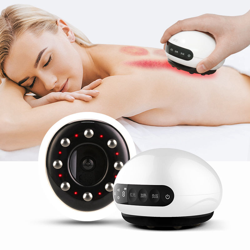 Electric Cellulite Cups Set Massager Cupping Machine Scraping Therapy Massage Guasha Equipment Vacuum Aches Cleaner Cupping