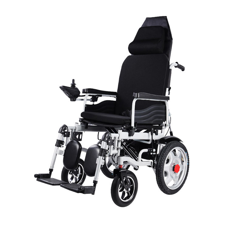 Portable Cheap Lightweight All Terrain 250W Electric Power Wheelchair For Disabled