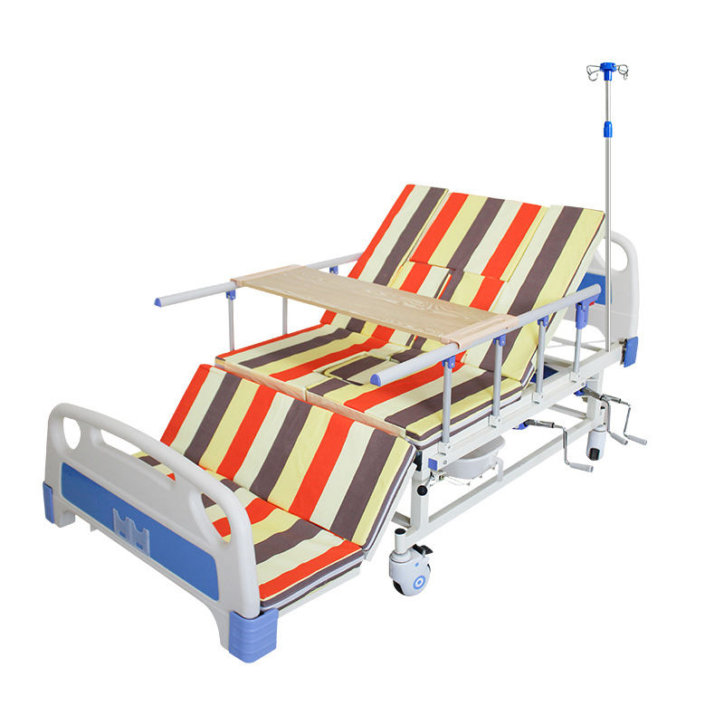 Multi-functional china hospital medical bed nursing manual hospital bed for sale