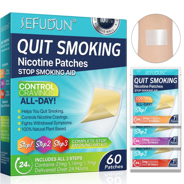 SEFUDUN quit smoking patch, smoking cessation tool, lung clearing aid, smoking cessation patch, smoking cessation spirit, smoking cessation product